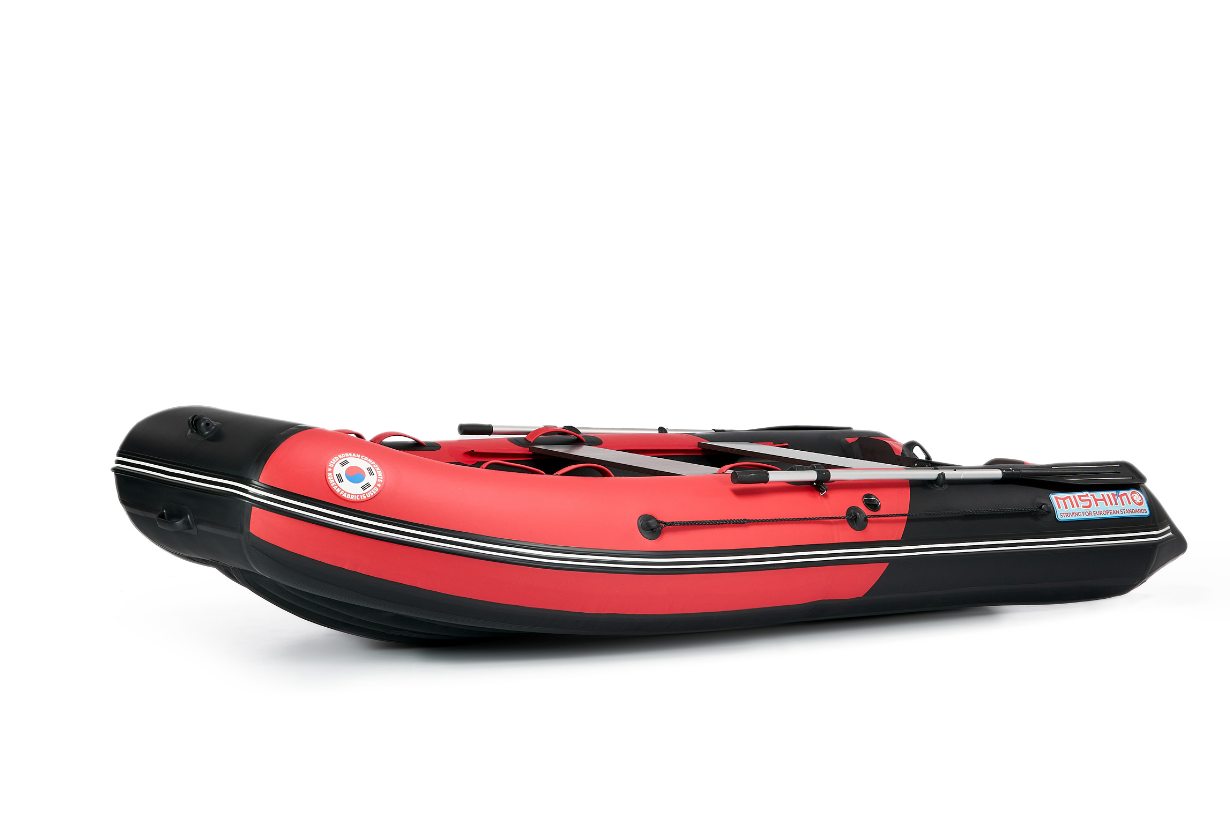 КОМПЛЕКТ ЛОДКА MISHIMO PRO 350 + ЛОДОЧНЫЙ МОТОР MARLIN MP 9.9 (15) AMHS PROLINE в Нижнем Тагиле