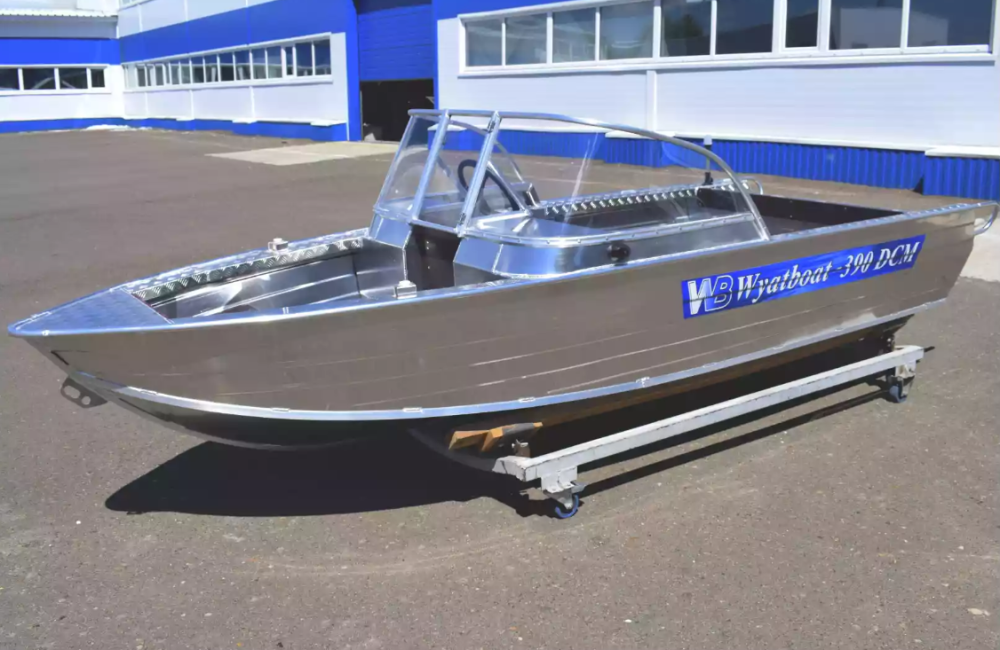 Алюминиевая лодка Wyatboat-390 DCM в Нижнем Тагиле