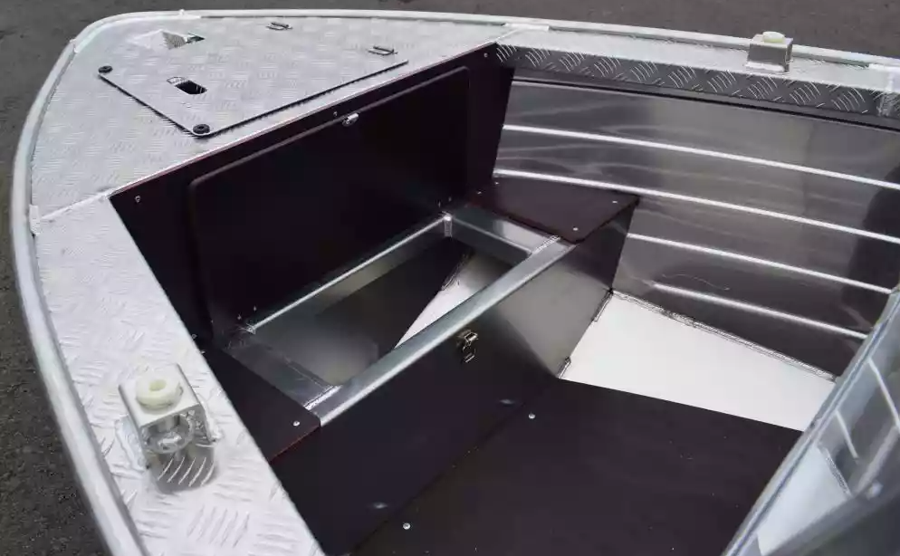 Алюминиевая лодка Wyatboat-390 DCM Увеличенный борт в Нижнем Тагиле