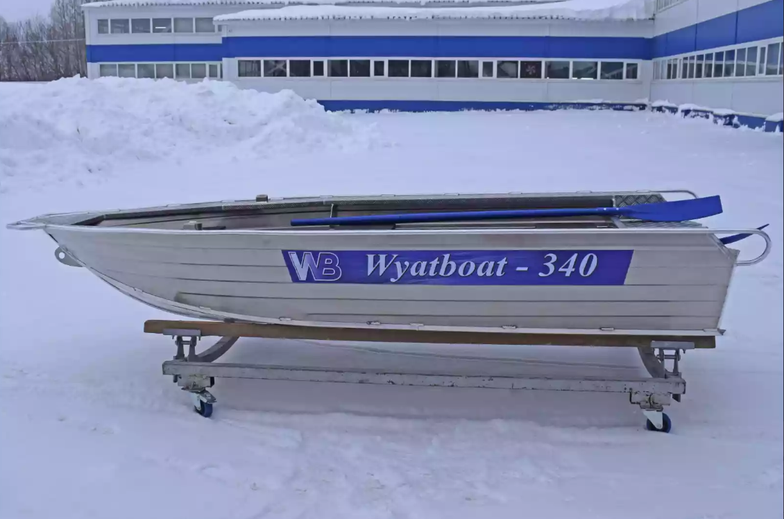 Алюминиевая лодка Wyatboat-340 Р в Нижнем Тагиле