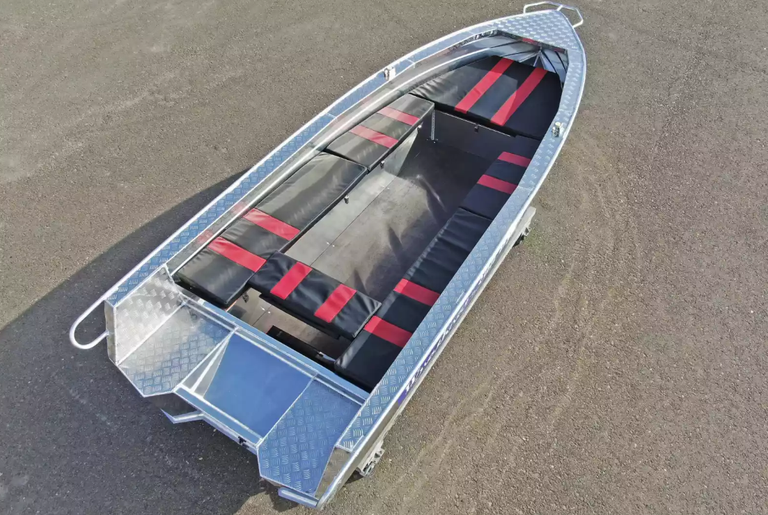 Алюминиевая лодка Wyatboat-390РМ увеличенный борт в Нижнем Тагиле