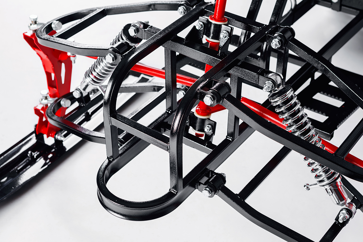 Лыжный модуль IKUDZO TERRAIN с подогревом ручек металлические лыжи в Нижнем Тагиле