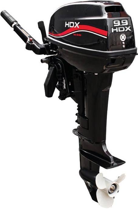 Лодочный мотор 2-х тактный HDX R series T 9,9 BMS в Нижнем Тагиле