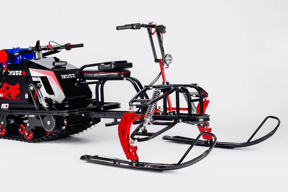 Лыжный модуль IKUDZO TERRAIN с подогревом ручек пластиковые лыжи в Нижнем Тагиле