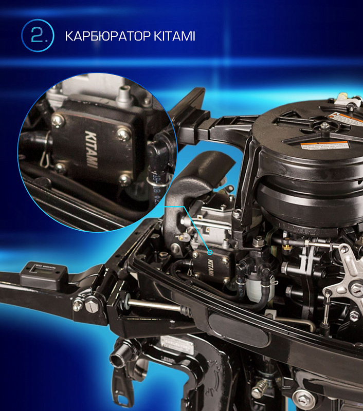 Лодочный мотор MARLIN PROLINE MP 9.9(20) AMHL FORCE в Нижнем Тагиле