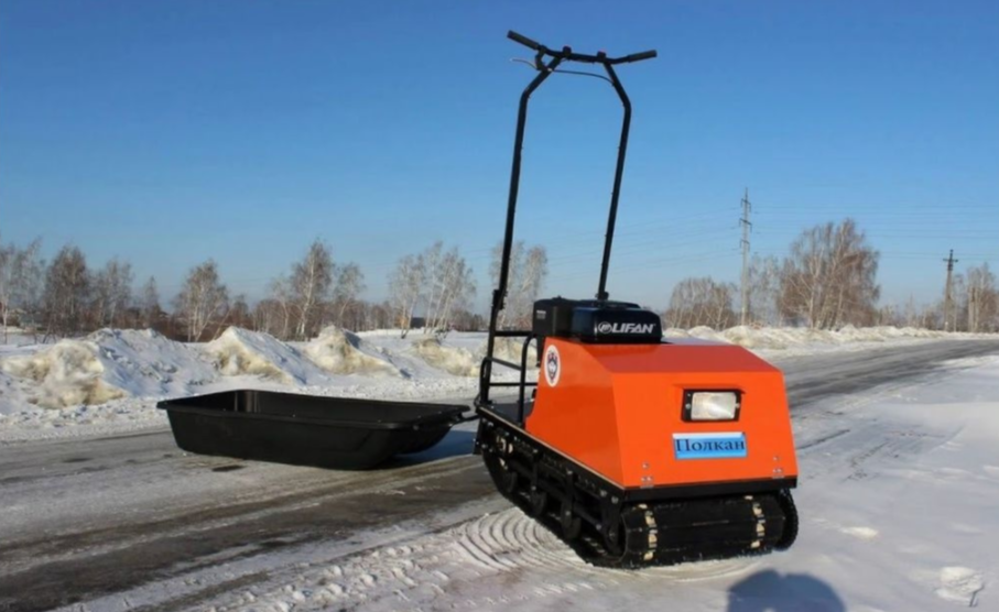 Мотобуксировщик Полкан мини 500К 15 л.с. в Нижнем Тагиле