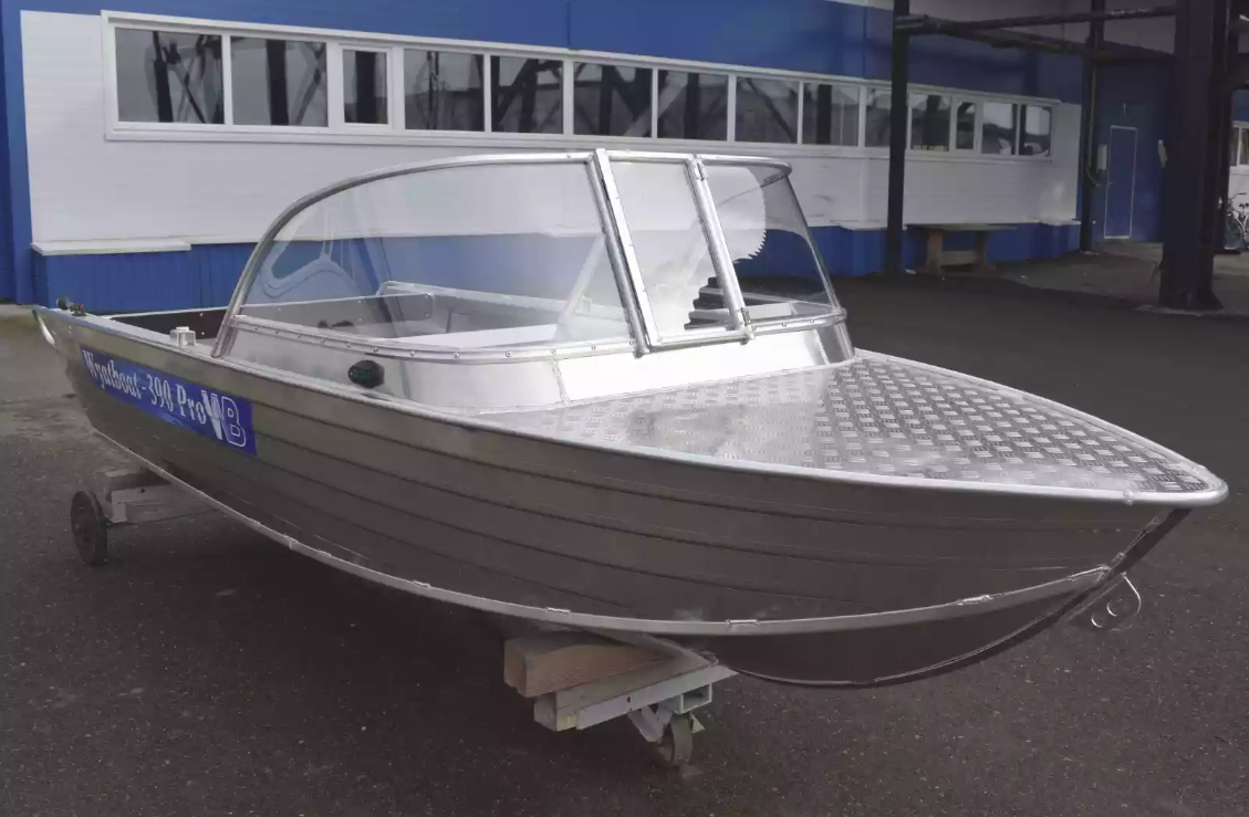 Алюминиевая лодка Wyatboat-390 Pro в Нижнем Тагиле
