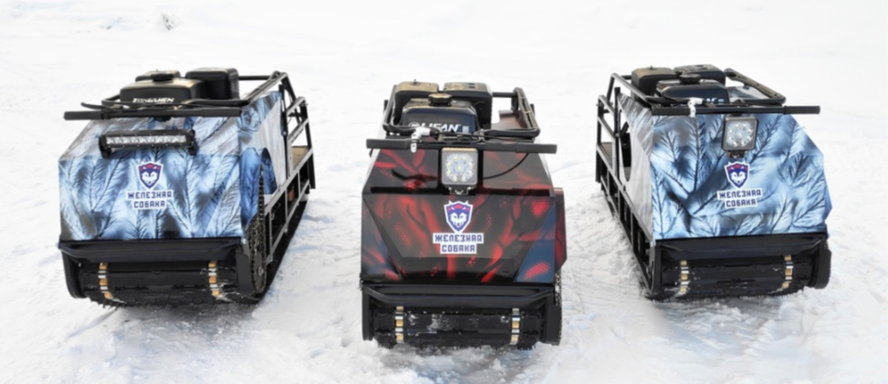 Мотобуксировщик Irondog (Железная собака) M500 20  Камуфляж Охотник в Нижнем Тагиле