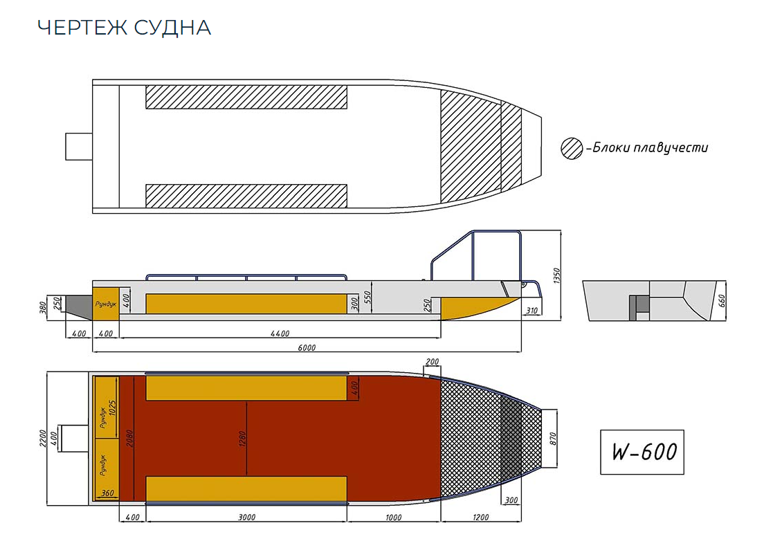 Алюминиевая лодка Wyatboat-600 в Нижнем Тагиле