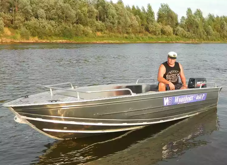 Алюминиевая лодка Wyatboat-460 P в Нижнем Тагиле