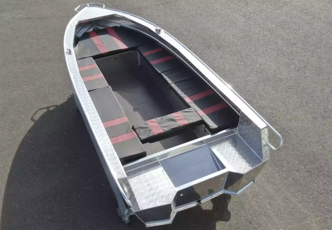 Алюминиевая лодка Wyatboat-390РМ увеличенный борт в Нижнем Тагиле