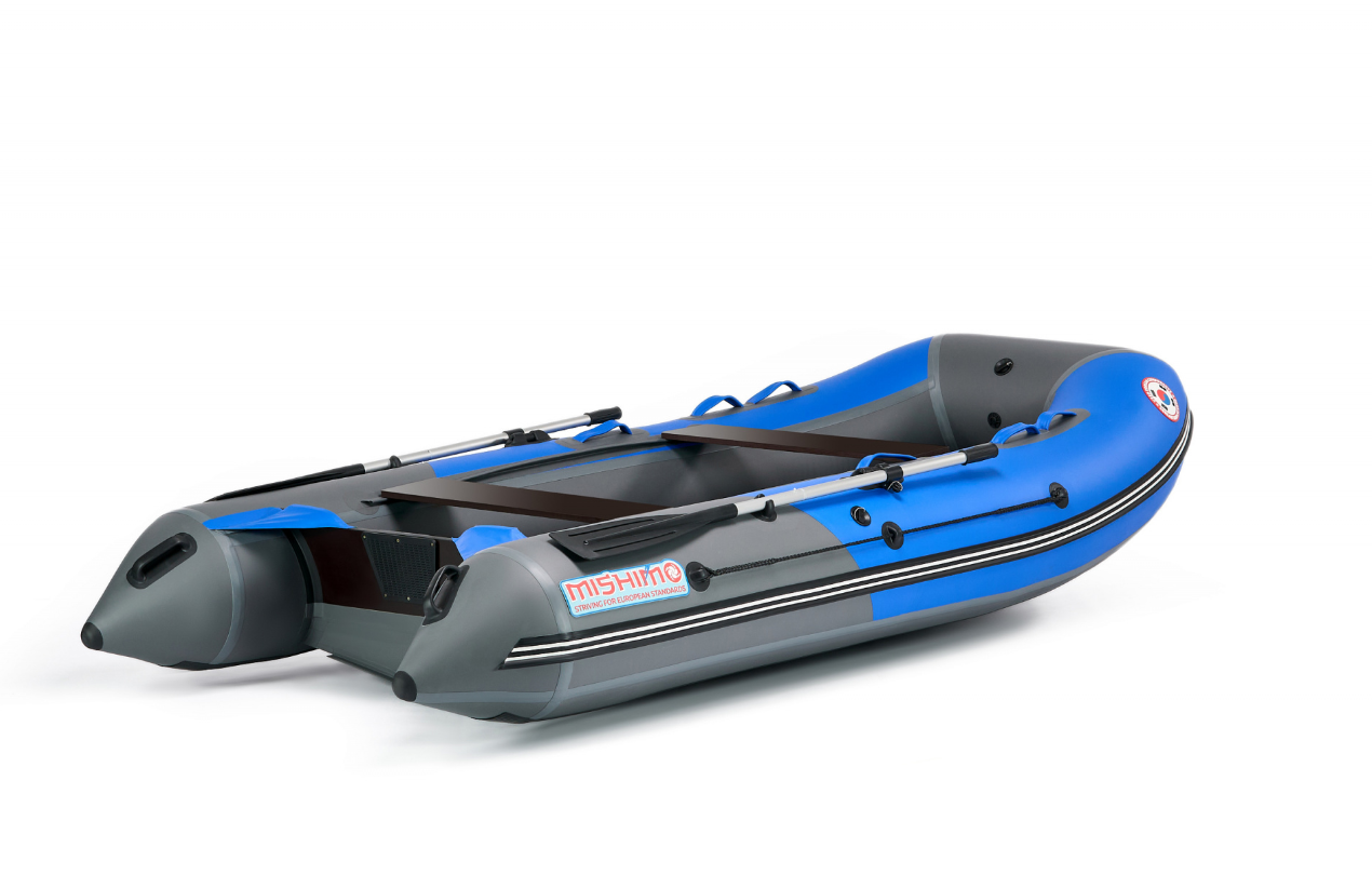 КОМПЛЕКТ ЛОДКА MISHIMO PRO 350 + ЛОДОЧНЫЙ МОТОР MARLIN MP 9.9 (15) AMHS PROLINE в Нижнем Тагиле