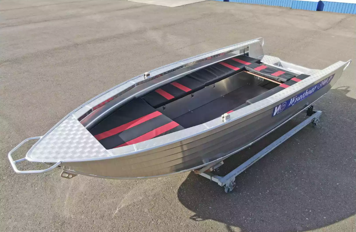 Алюминиевая лодка Wyatboat-390РМ увеличенный борт в Нижнем Тагиле