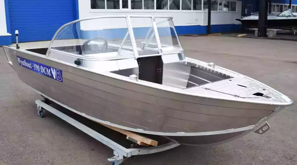Алюминиевая лодка Wyatboat-390 DCM Увеличенный борт в Нижнем Тагиле