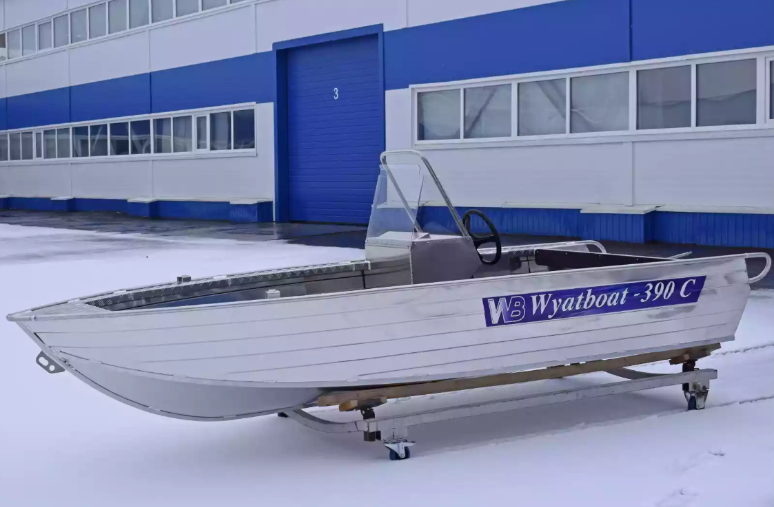 Алюминиевая лодка Wyatboat-390 C в Нижнем Тагиле