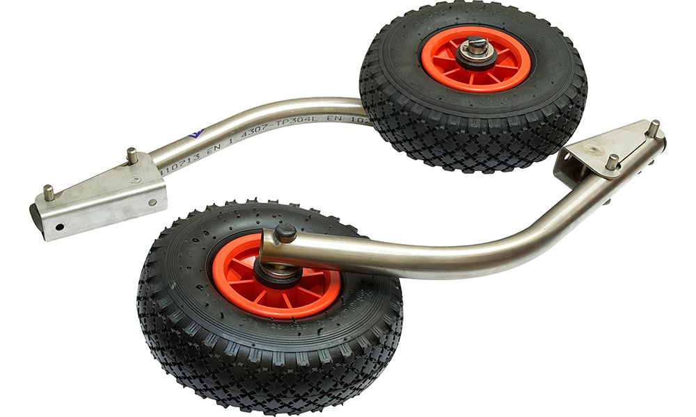 Транцевые колеса модульные для нднд из нержавеющей стали в Нижнем Тагиле