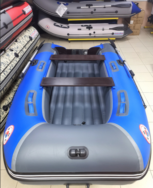 КОМПЛЕКТ Лодка MISHIMO PRO 350 + ЛОДОЧНЫЙ МОТОР MARLIN MP 9.9 (20) AMHS PRO в Нижнем Тагиле