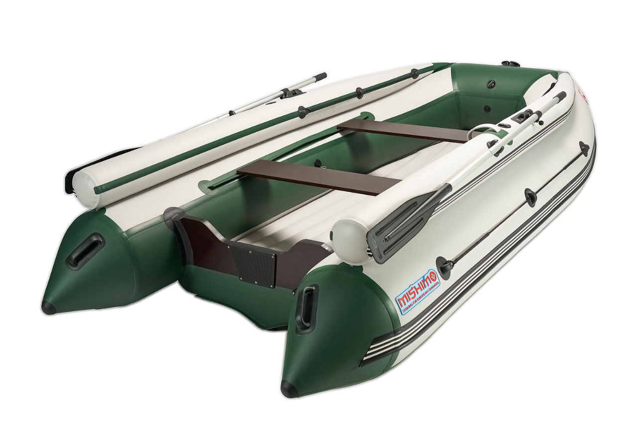 КОМПЛЕКТ ЛОДКА MISHIMO FAMILY LITE 370 + МОТОР MARLIN MP 9.9 AMHS PROLINE FORCE в Нижнем Тагиле