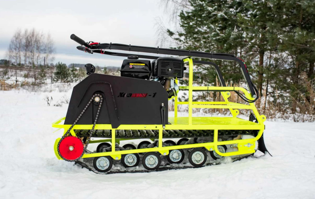 Мотобуксировщик Бурлак ХОЗЯИН-1 (капот металл) в Нижнем Тагиле