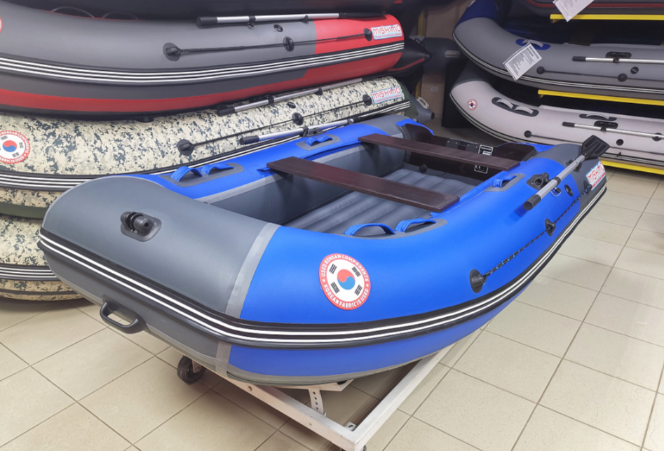 КОМПЛЕКТ Лодка MISHIMO PRO 350 + ЛОДОЧНЫЙ МОТОР MARLIN MP 9.9 (20) AMHS PRO в Нижнем Тагиле