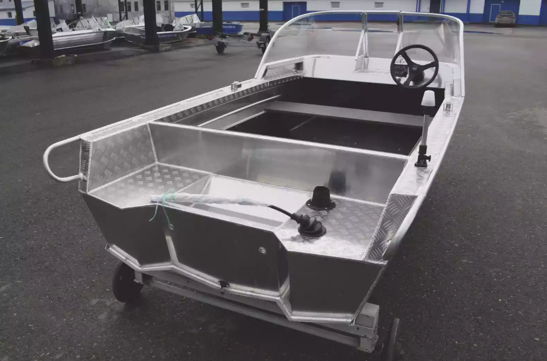 Алюминиевая лодка Wyatboat-390 Pro в Нижнем Тагиле