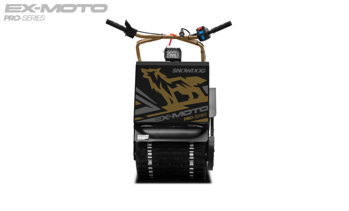 Мотобуксировщик EX-MOTO SNOWDOG S380 8л.с. в Нижнем Тагиле