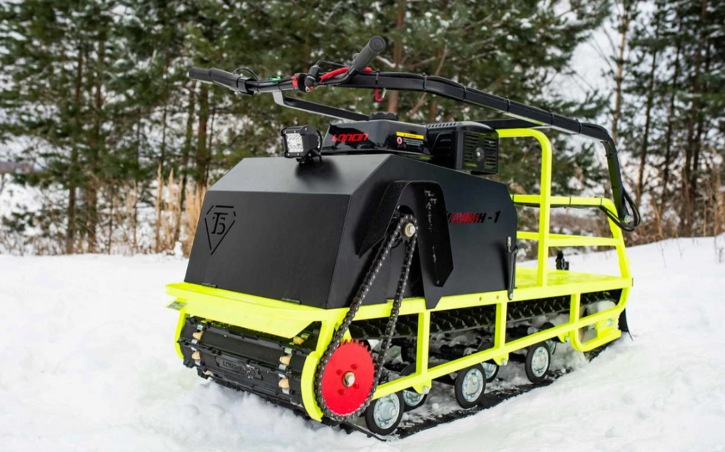 Мотобуксировщик Бурлак ХОЗЯИН-1 (капот металл) в Нижнем Тагиле