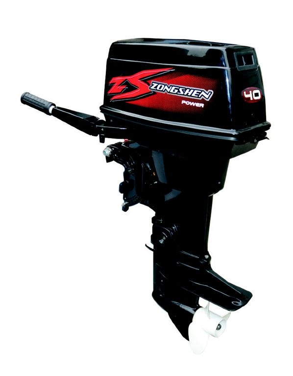 Лодочный мотор Zongshen T40 (+руль+пульт) в Нижнем Тагиле