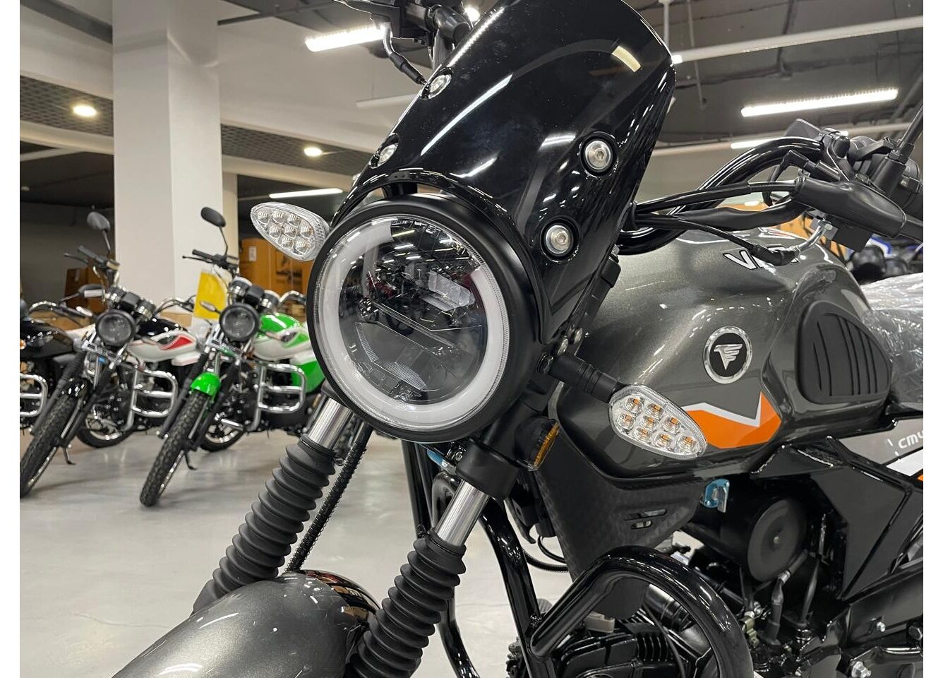 Мопед VMC NOVA 49сс (125сс) Led Full, дисковый тормоз, RKB RATO с баланс. валом, сигнализация в Нижнем Тагиле