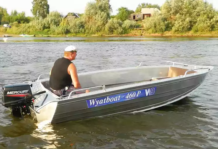 Алюминиевая лодка Wyatboat-460 P в Нижнем Тагиле