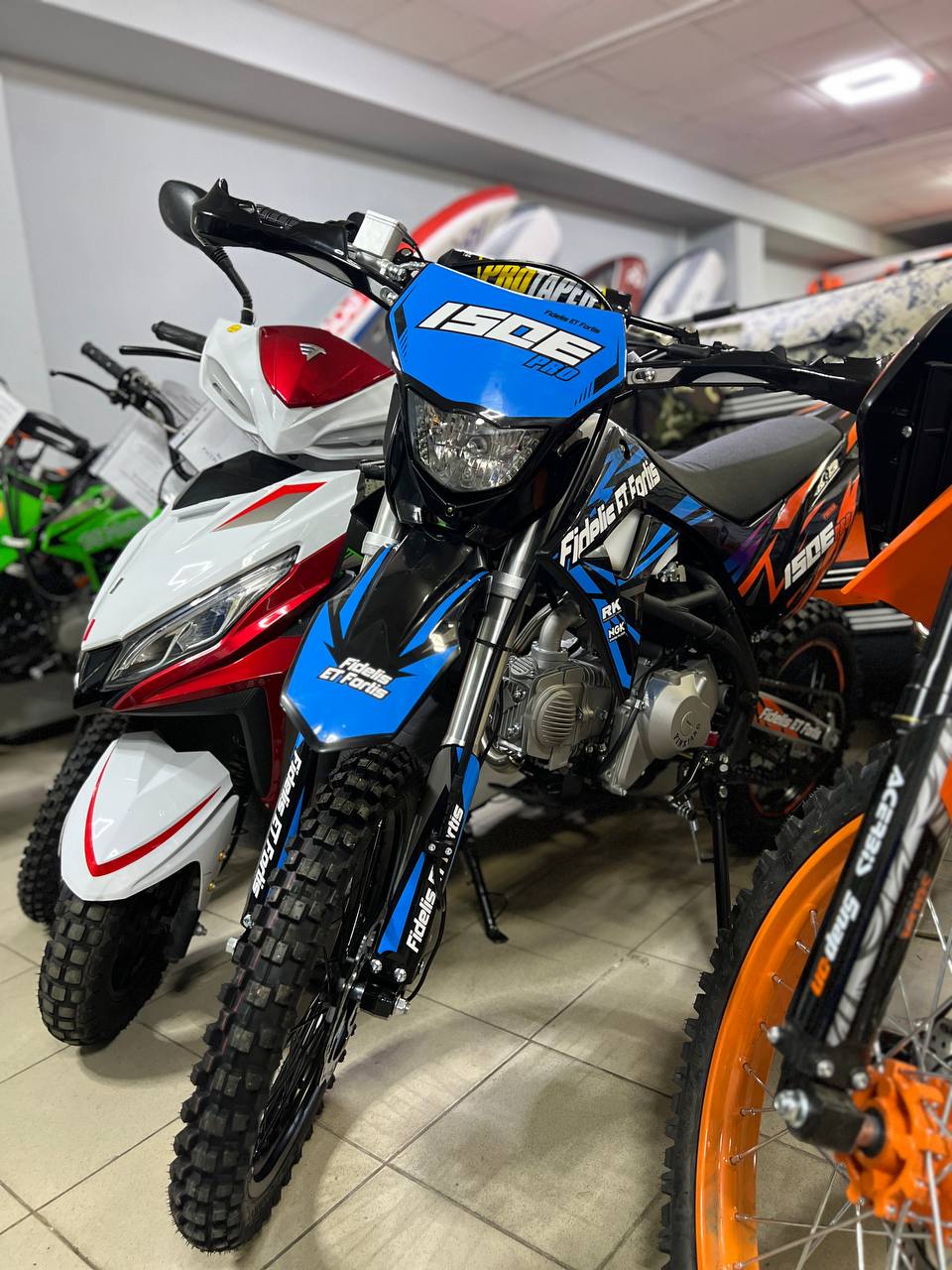 Мотоцикл (питбайк) PROMAX FIDET (ФАЙДЕТ) 190E PRO 17/14 в Нижнем Тагиле