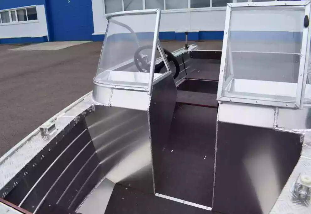 Алюминиевая лодка Wyatboat-390 DCM Увеличенный борт в Нижнем Тагиле