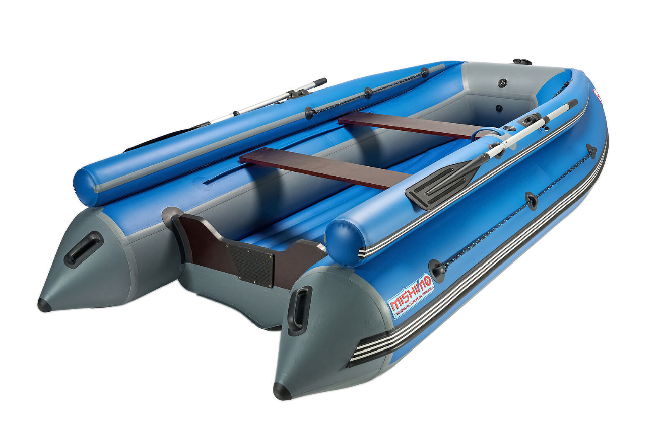 КОМПЛЕКТ ЛОДКА MISHIMO FAMILY LITE 370 + МОТОР MARLIN MP 9.9 AMHS PROLINE FORCE в Нижнем Тагиле