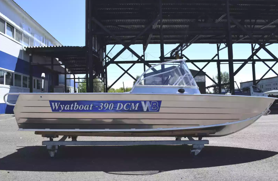 Алюминиевая лодка Wyatboat-390 DCM в Нижнем Тагиле