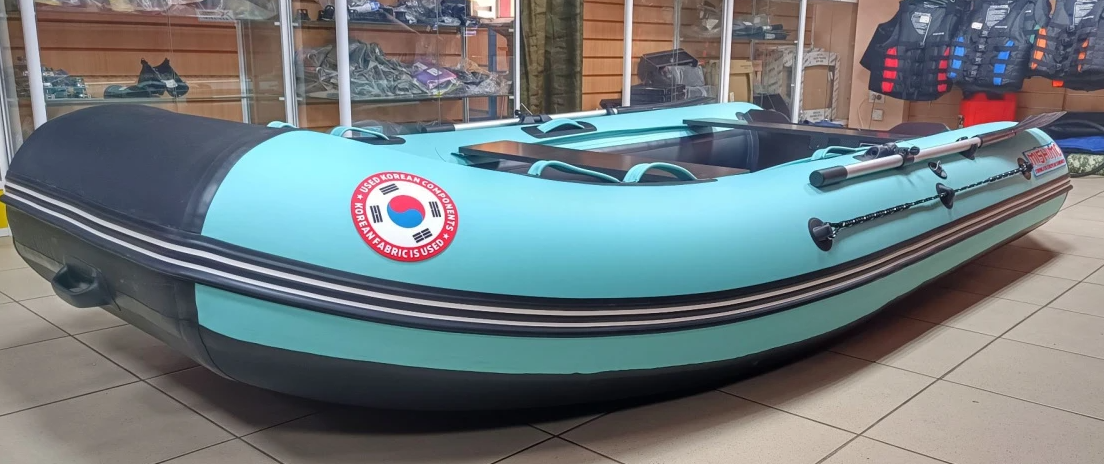 КОМПЛЕКТ ЛОДКА MISHIMO LITE 315 + МОТОР 5л.с в Нижнем Тагиле