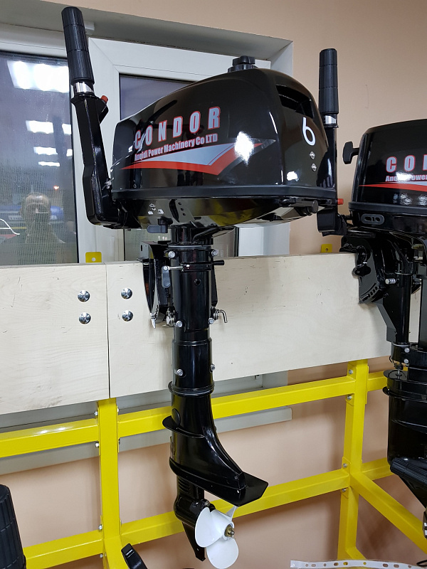 Лодочный мотор Condor F6HS без бака 12 л. в Нижнем Тагиле