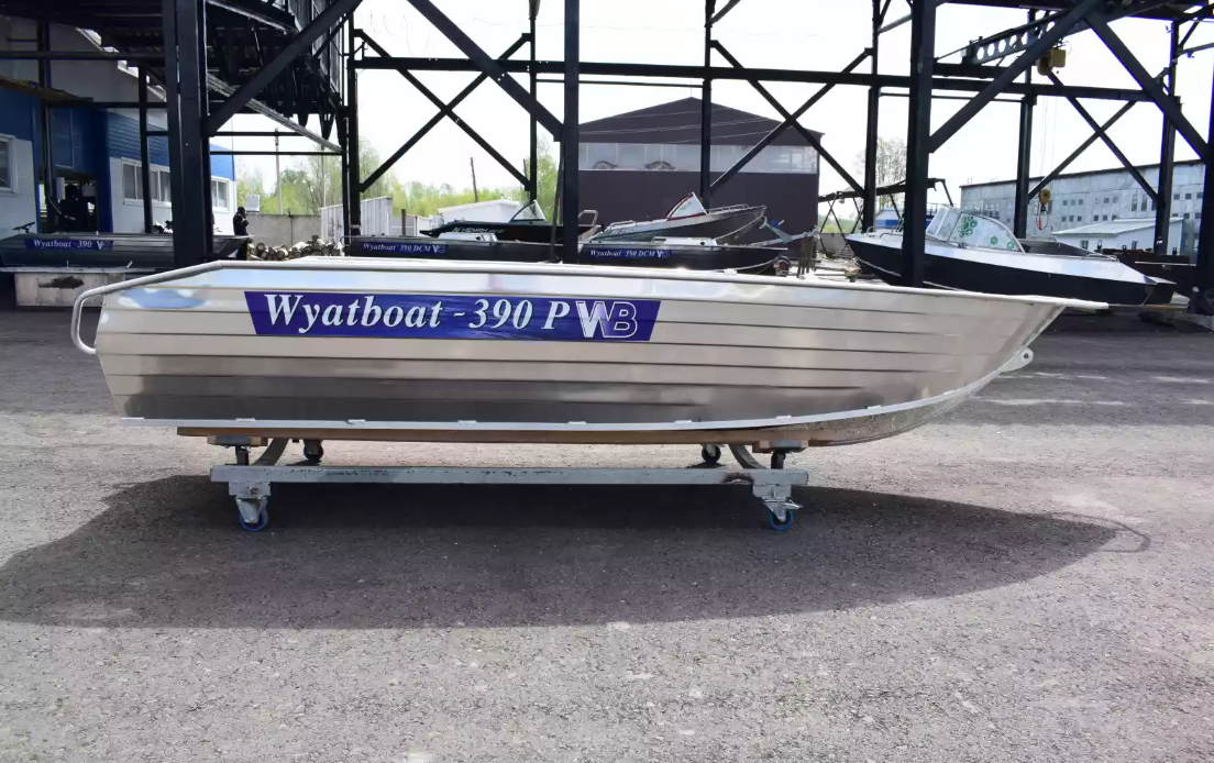 Алюминиевая лодка Wyatboat-390Р Увеличенный борт в Нижнем Тагиле