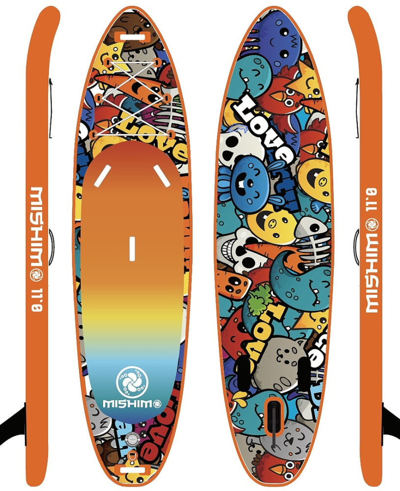 SUP (САП) Доска MISHIMO CRAZY-LINE 10.6’ (325см) в Нижнем Тагиле
