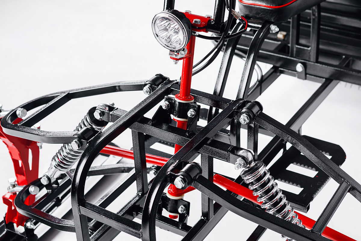 Лыжный модуль IKUDZO TERRAIN с подогревом ручек металлические лыжи в Нижнем Тагиле