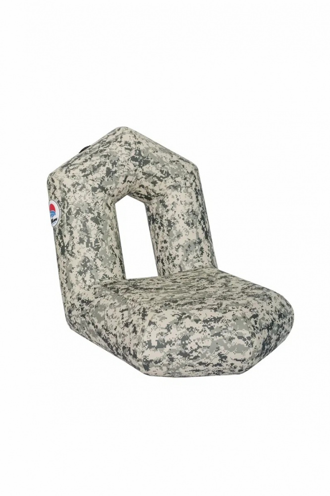 КРЕСЛО НАДУВНОЕ SMARINE, 85Х75 СМ, ПВХ, ЗЕЛЕНЫЙ ПИКСЕЛЬ в Нижнем Тагиле