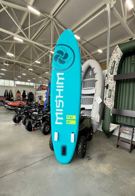 SUP (САП) Доска MISHIMO PRO-MAX Light Teal 11’ (335см) в Нижнем Тагиле