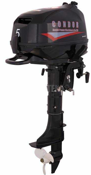 Лодочный мотор Condor F5HS без бака 12 л. в Нижнем Тагиле