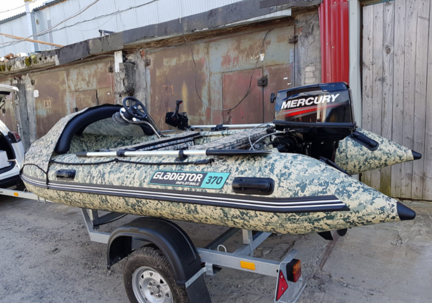 НАДУВНАЯ ЛОДКА GLADIATOR C370AL в Нижнем Тагиле