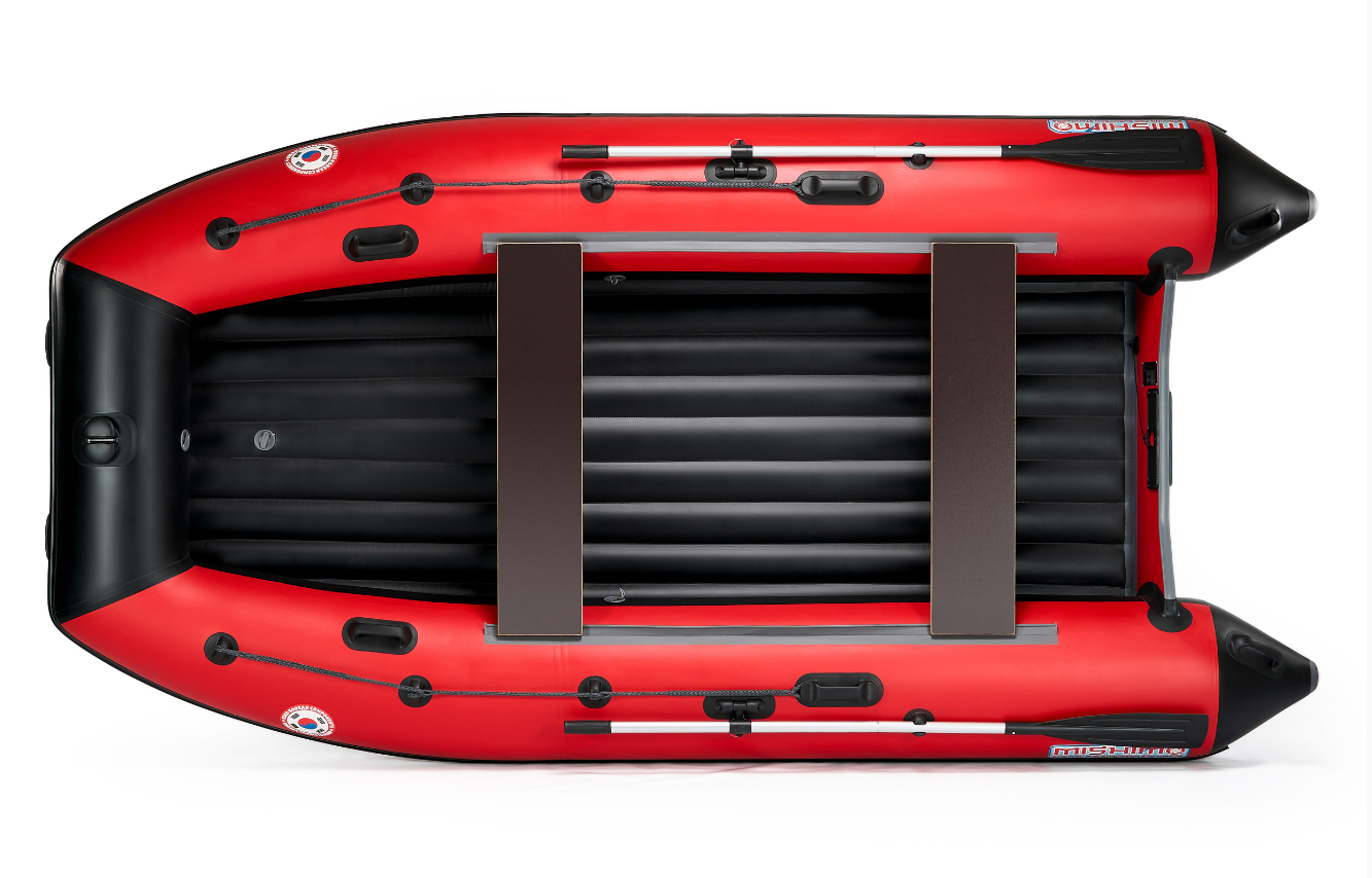 КОМПЛЕКТ ЛОДКА MISHIMO RAPID 380 + ЛОДОЧНЫЙ МОТОР MARLIN MP 9.9 (20) AMHS PROLINE FORCE в Нижнем Тагиле