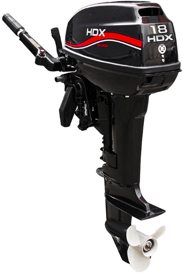 Лодочный мотор 2-х тактный HDX R series TE 18 BMS в Нижнем Тагиле