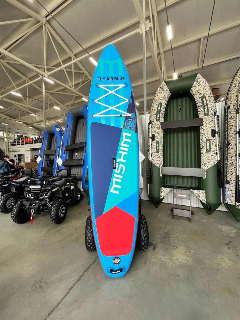 SUP (САП) Доска MISHIMO FLY AIR BLUE 10,8’ (330см) в Нижнем Тагиле