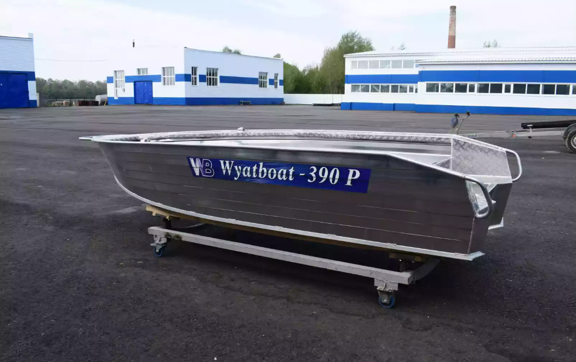 Алюминиевая лодка Wyatboat-390Р Увеличенный борт в Нижнем Тагиле