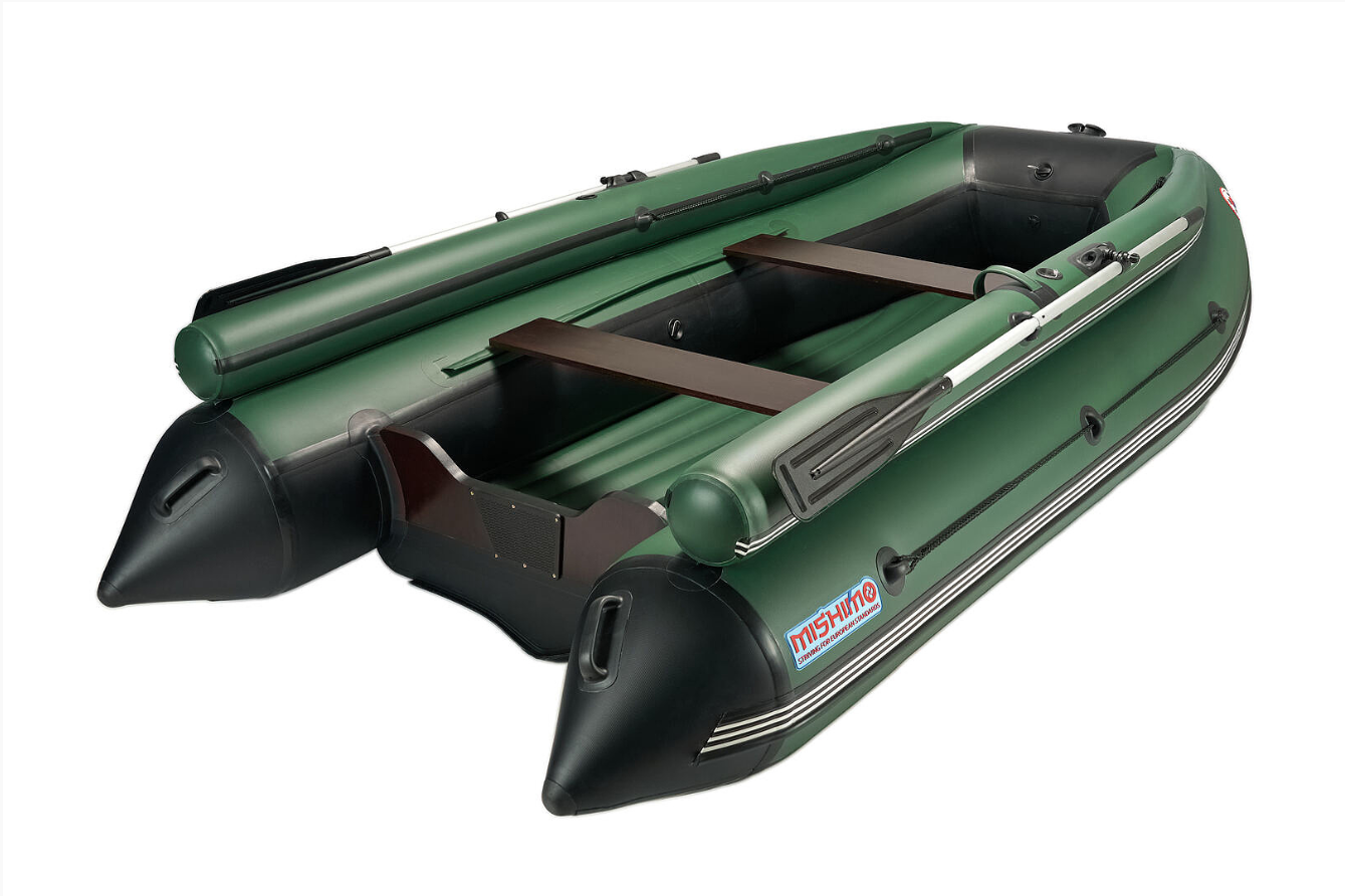 КОМПЛЕКТ ЛОДКА MISHIMO FAMILY LITE 370 + МОТОР MARLIN MP 9.9 AMHS PROLINE FORCE в Нижнем Тагиле