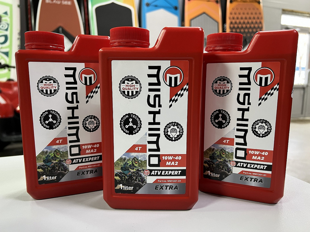 Масло MISHIMO 4T ATV EXPERT (EXTRA) 10w40 1 л в Нижнем Тагиле
