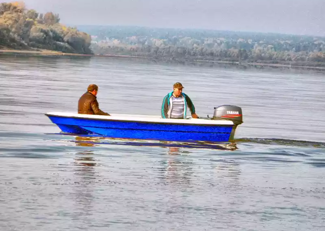 Стеклопластиковая лодка Wyatboat 430 тримаран в Нижнем Тагиле